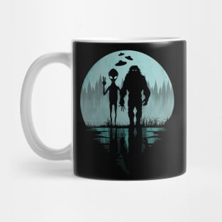 Bigfoot Alien Ufos Mug